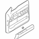 Ford BL3Z-1823942-LA Door Trim Panel, Steel Gray, Front Inner Passenger Side