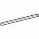 Ford 1L2Z-7825596-AAA Belt Weatherstrip, Black, Rear Outer Passenger Side
