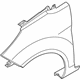 Ford BE8Z-16005-A Fender, Front Passenger Side