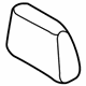 Ford BB5Z-78501A05-CB Headrest Cover, Charcoal, Driver Side