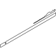 Ford M2DZ-6320000-BA Stripe Tape, Passenger Side