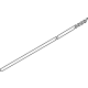 Ford M2DZ-16038-BB Stripe Tape, Front Passenger Side