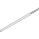 Ford M2DZ-16038-AB Stripe Tape, Front Passenger Side