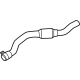 Ford L1MZ-5G203-R Front Pipe, Passenger Side