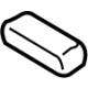 Ford ML3Z-18501A05-AA Headrest Cover, Rear