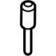 Ford -W720475-S434 Extension Stud, Driver Side