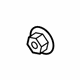 Ford -W700359-S450B Lift Gate Glass Nut