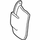 Ford 1L2Z-16A550-AAC Mud Guard, Rear Passenger Side