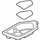 Ford BB5Z-7813560-AA Cup Holder, Charcoal, Rear Passenger Side
