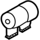 Ford EU2Z-5K256-D Center Muffler Clamp, Front