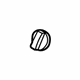 Ford 8T4Z-18519-A Knob