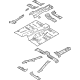 Ford MB3Z-5811160-A Front Floor Pan