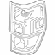 Ford KB3Z-13404-F Tail Lamp Assembly, Rear Passenger Side
