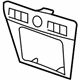 Ford 6E5Z-5404302-AA Center Bezel, Charcoal Black