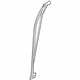 Ford 4L3Z-18253A37-AE Rear Weatherstrip, Driver Side