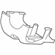 Ford DG1Z-3530-AB Lower Column Cover, Charcoal Black