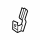 Ford F2GZ-7B147-A Cooler Line Upper Bracket, Driver Side