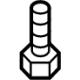Ford MB3Z-19E563-A Dehydrator Retainer
