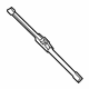 Ford KB3Z-17528-BA Wiper Blade, Passenger Side