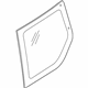 Ford DT1Z-6142006-AH Door Glass, Rear Passenger Side