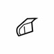 Ford DS7Z-54218A15-BH Bezel, Front Driver Side
