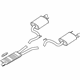 Ford JR3Z-5230-S Muffler & Pipe Assembly, Front