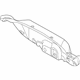 Ford F1EZ-5446404-BA Trunk Lid Trim, Rear