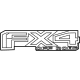 Ford KB3Z-21290D12-CA Decal, Red/Silver, Rear