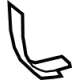 Ford KB3Z-21292A22-A Front Deflector, Passenger Side