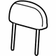 Ford 1L2Z-78611A08-HAD Headrest, Rear