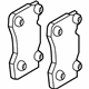Ford FR3Z-2001-L Brake Pads, Front