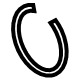 Ford L1MZ-3B498-E Front Seal Lock Ring, Inner