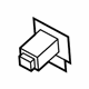 Ford JL1Z-7806072-AA Catch, Front
