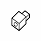 Ford FL3Z-14413-C Glove Box Lamp, Front