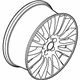 Ford EJ7Z-1007-N Wheel, Alloy