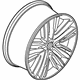 Ford HJ7Z-1007-A Wheel, Alloy