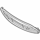 Ford DG1Z-17K945-AA Bumper Grille, Front Upper