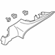 Ford HS7Z-7831012-BE Upper Quarter Trim, Rear Passenger Side