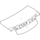 Ford PR3Z-6340700-A Trunk Lid