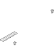Ford FL3Z-1513208-AC Scuff Plate, Black, Passenger Side