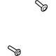 Ford -W719795-S439 Windshield Pillar Trim Retainer Screw