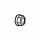 Ford -W708880-S439 Upper Hinge Retainer Nut, Rear Lower