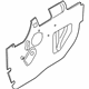 Ford 9T1Z-61237A05-A Water Shield, Front Driver Side