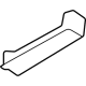 Ford M2DZ-78274W30-AA Armrest Cover, Rear Inner Passenger Side