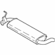 Ford GN1Z-5A289-E Rear Muffler