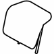 Ford BH6Z-54611A08-BA Headrest, Outer, Charcoal