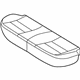 Ford BH6Z-5463804-CA Seat Cover, Rear Driver Side