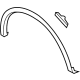 Ford HC3Z-9929164-BA Wheel Opening Molding, Rear Passenger Side