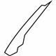 Ford BB5Z-7825504-AA Upper Trim, Rear Passenger Side
