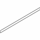 Ford 8C3Z-2520878-APTM Body Side Molding, Front